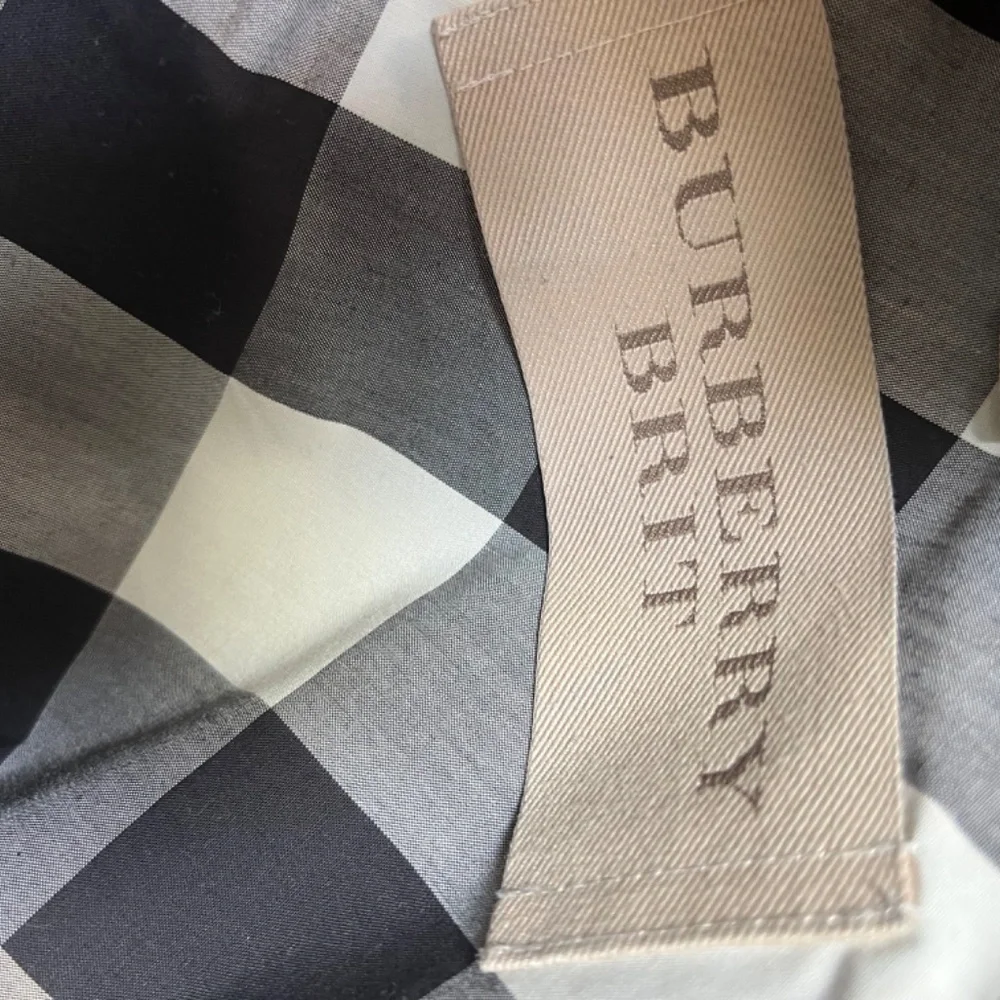 Burberry Brit Short Denim Trench Coat - Picture 6 of 10